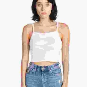 Cotton Knitted Tank Top